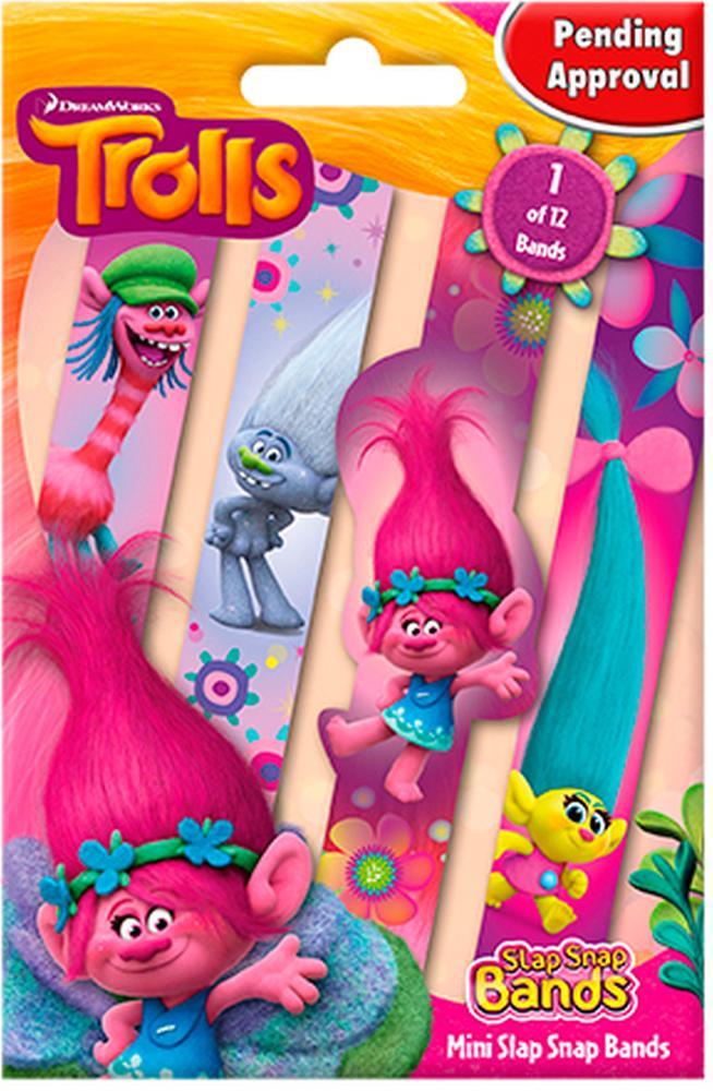 Trolls Mini Slap Snap Bands, 1 Stück