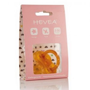 Schnuller Hevea Blume ab 3 Monate (kiefergerecht), 1 Stück