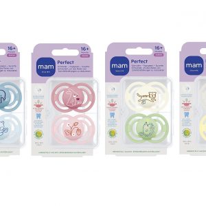 MAM Schnuller Perfect Silikon 2er Set 2er Set