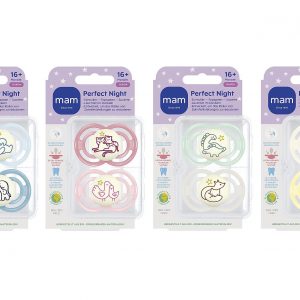 MAM Schnuller Perfect Night Silikon 2er Set 2er Set