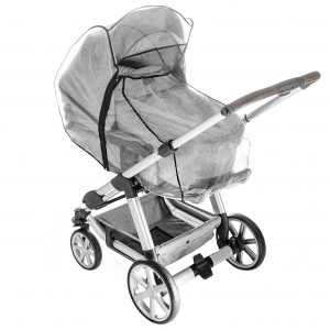reer Regenschutz RainCover Classic für Kombi-Kinderwagen mit Reißverschluss