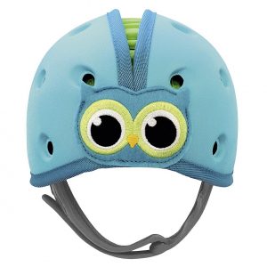 Babyhelm 'Eule' 2 Beißring Kind, 1 Beißring Haus