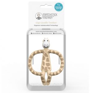 MATCHSTICK MONKEY Beißring 'Gigi Giraffe' 1 Stück