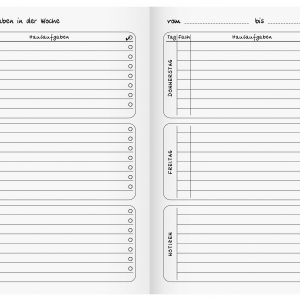 BRUNNEN Hausaufgabenheft