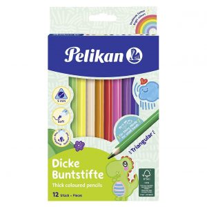PELIKAN Pelikan Buntstifte BSD12D 12er Kartonetui