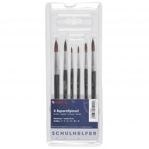 Haarpinsel Set 6 teilig 6-teilig