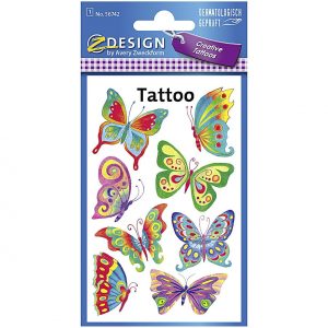 AVERY ZWECKFORM KID Tattoos Schmetterling 1Bg