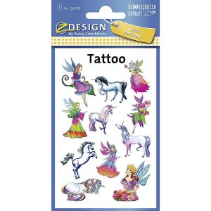 AVERY ZWECKFORM KID Tattoos Elfen 1Bg