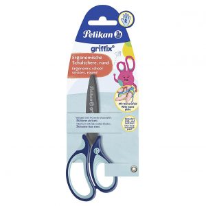 PELIKAN Schulschere RH griffix blau