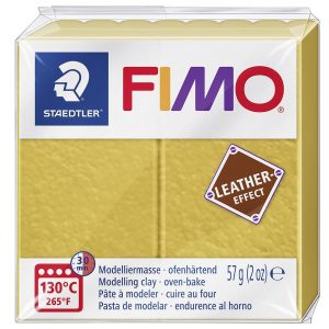 STAEDTLER Modelliermasse 'Fimo Leather Effect'