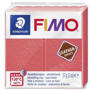 STAEDTLER Modelliermasse 'Fimo Leather Effect'