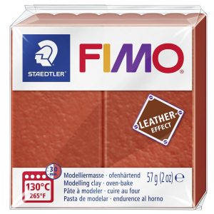 STAEDTLER Modelliermasse 'Fimo Leather Effect'