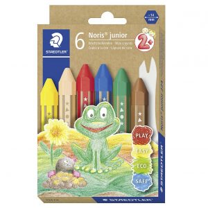 STAEDTLER Wachsmalkreide Noris jun 6ST 6er Kartonetui