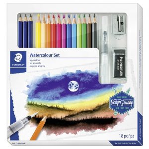 STAEDTLER Aquarell Set Gemischt 18-teilig