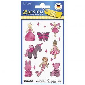 AVERY ZWECKFORM Kinder Sticker 'Pink rules' 57391