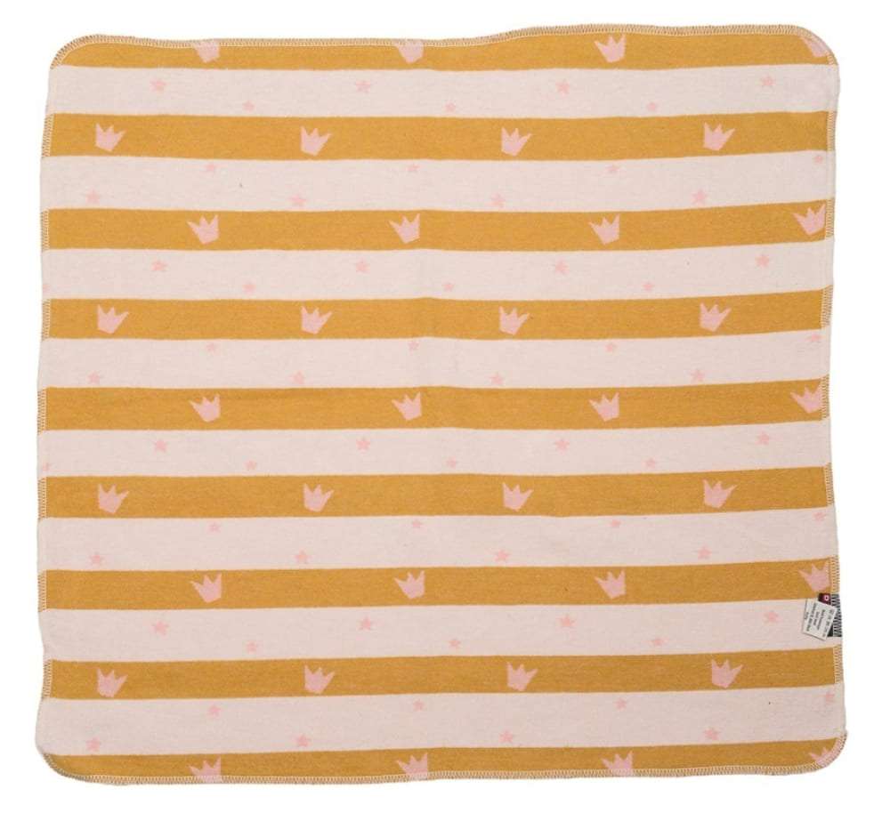 FUSSENEGGER Babydecke mit Kapuze 'Kronen' – Bild 3