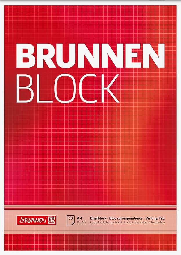 BRUNNEN Briefblock – Bild 2