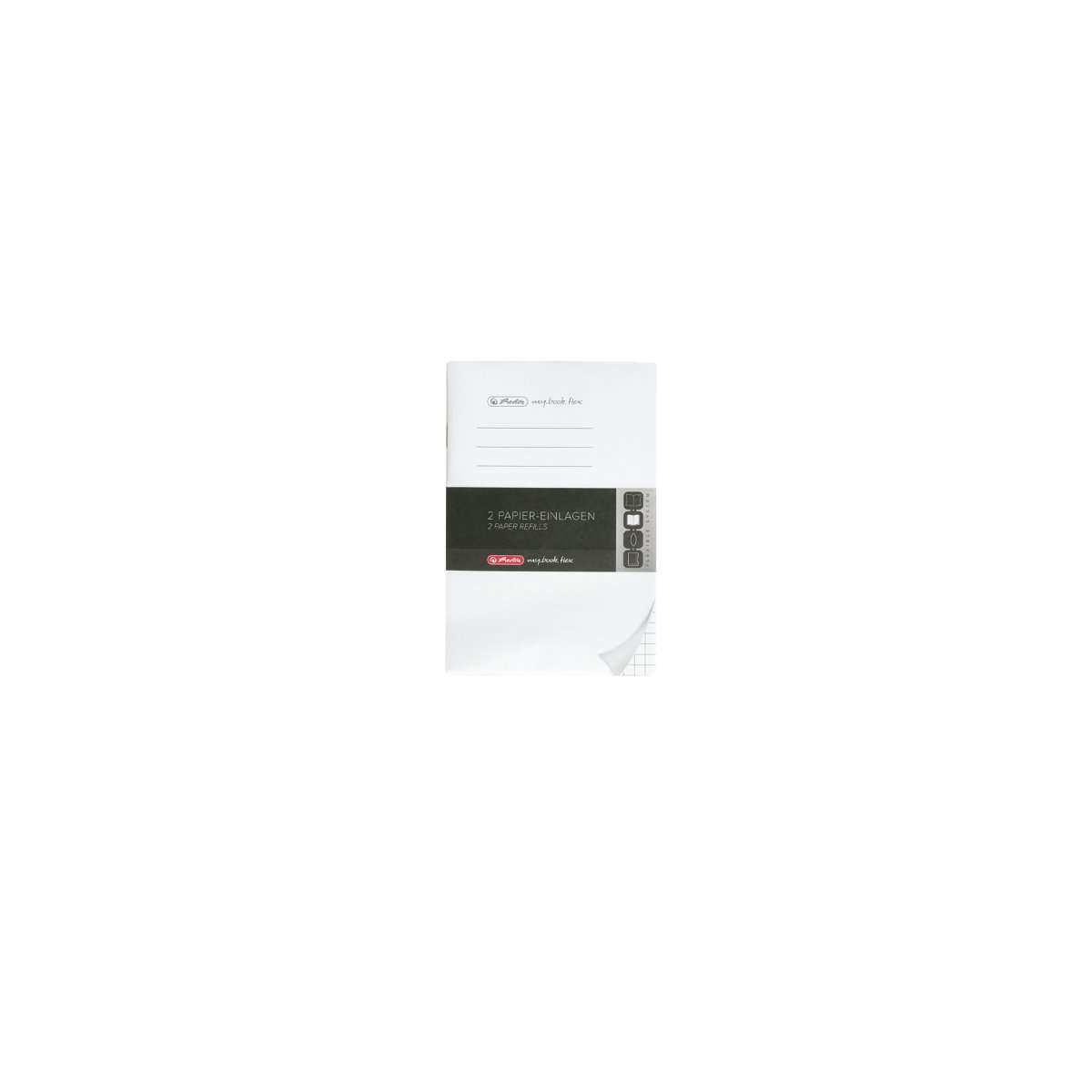 Herlitz Refill my.Book Flex A6 2x40kar 2er Set – Bild 2