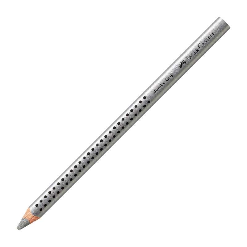 Faber Castell Jumbo Grip silber – Bild 2