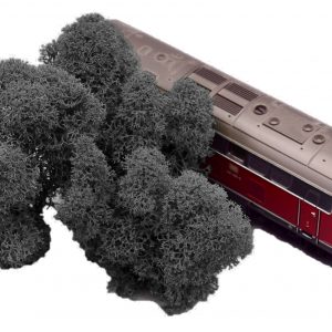 Muwse Islandmoos Dunkelgrau 10 g Maßstab Spur H0 Modellbau