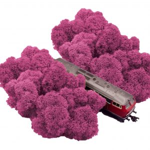 Muwse Islandmoos Veilchen Pink 50 g Maßstab Spur H0 Modellbau