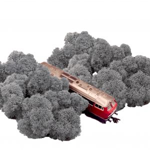 Muwse Islandmoos Titangrau 50 g Maßstab Spur H0 Modellbau