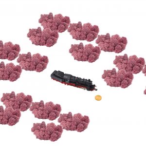 Muwse Islandmoos Rosa 100 g Maßstab Spur N Modellbau
