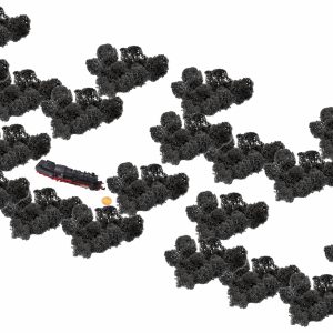 Muwse Islandmoos Dunkelgrau 100 g Maßstab Spur N Modellbau