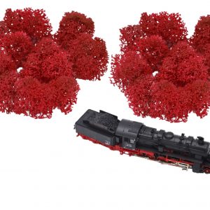 Muwse Islandmoos Mohnrot 10 g Maßstab Spur N Modellbau