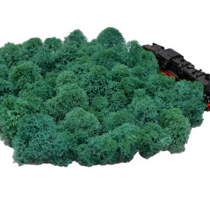 Muwse Islandmoos Kieferngrün 25 g Maßstab Spur N Modellbau