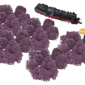 Muwse Islandmoos Flieder 25 g Maßstab Spur N Modellbau