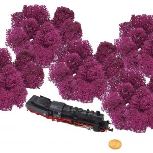 Muwse Islandmoos Veilchen Pink 25 g Maßstab Spur N Modellbau