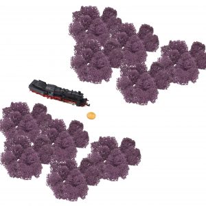 Muwse Islandmoos Flieder 50 g Maßstab Spur N Modellbau