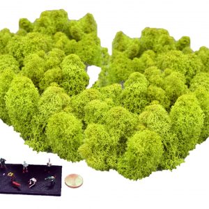 Muwse Islandmoos Frühlingsgrün 100 g Maßstab Spur TT Modellbau