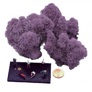 Muwse Islandmoos Flieder 10 g Maßstab Spur TT Modellbau