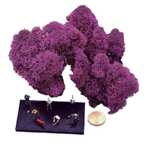 Muwse Islandmoos Viola 10 g Maßstab Spur TT Modellbau