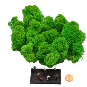 Muwse Islandmoos Grasgrün 25 g Maßstab Spur TT Modellbau