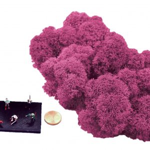 Muwse Islandmoos Veilchen Pink 25 g Maßstab Spur TT Modellbau