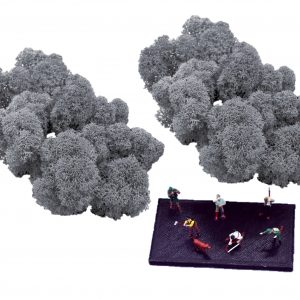 Muwse Islandmoos Titangrau 50 g Maßstab Spur TT Modellbau