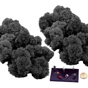 Muwse Islandmoos Dunkelgrau 50 g Maßstab Spur TT Modellbau