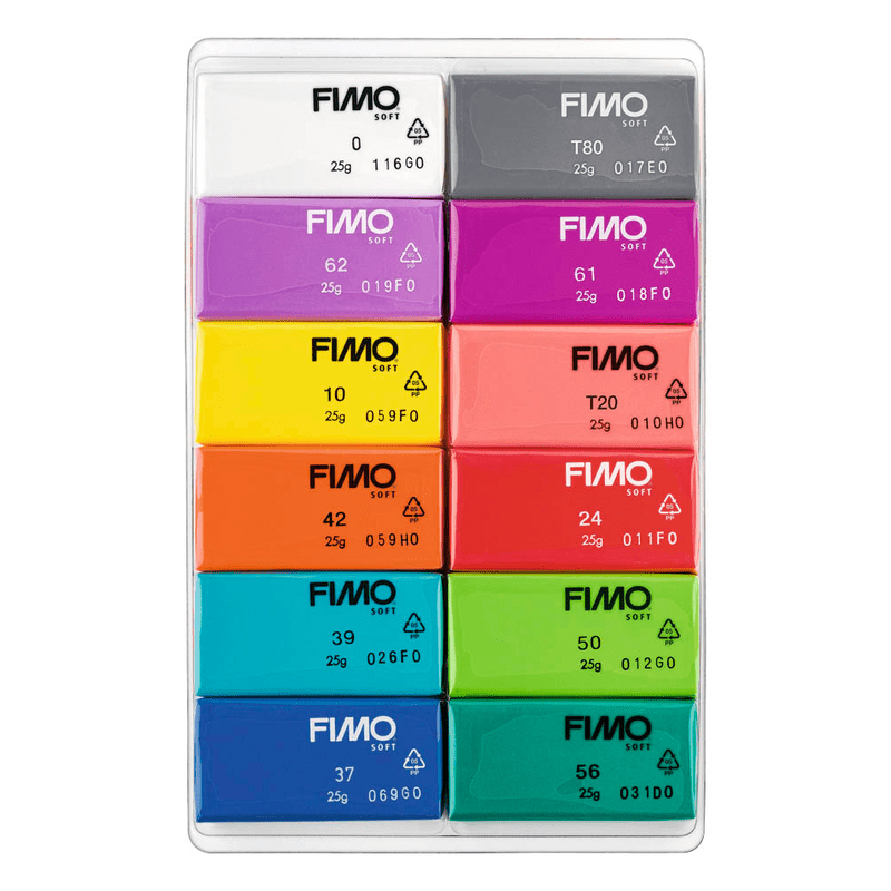 STAEDTLER Fimo soft Brilliant sort. 12St 12er Karton – Bild 3