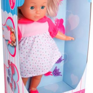 AM Puppe mit Haar, 33cm, inkl. Zubehör