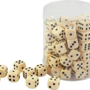 Würfel elfenbein 18 mm