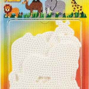 HAMA Stiftpl. Löwe/Kamel/Elefant/Giraffe