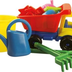 Kipp-LKW mit Eimergarnitur, 8-tlg.