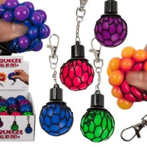 Schlüsselanhänger Squeeze Ball im Netz
